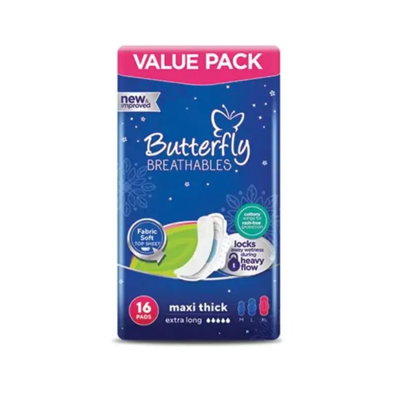 BUTTERFLY MAXI THICK V PACK XL 16S