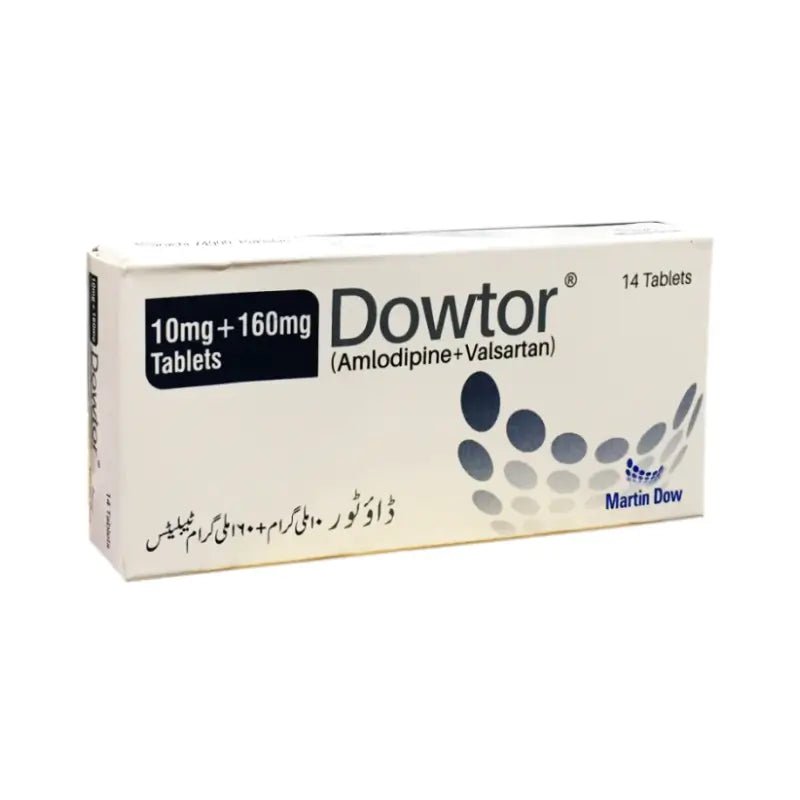 DOWTOR 10/160MG TABLETS 2X7'S