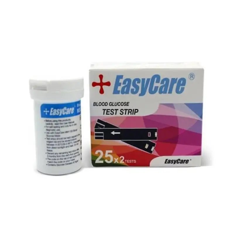 EASYCARE BLOOD GLUCOSE TEST STRIPS 2X25'S