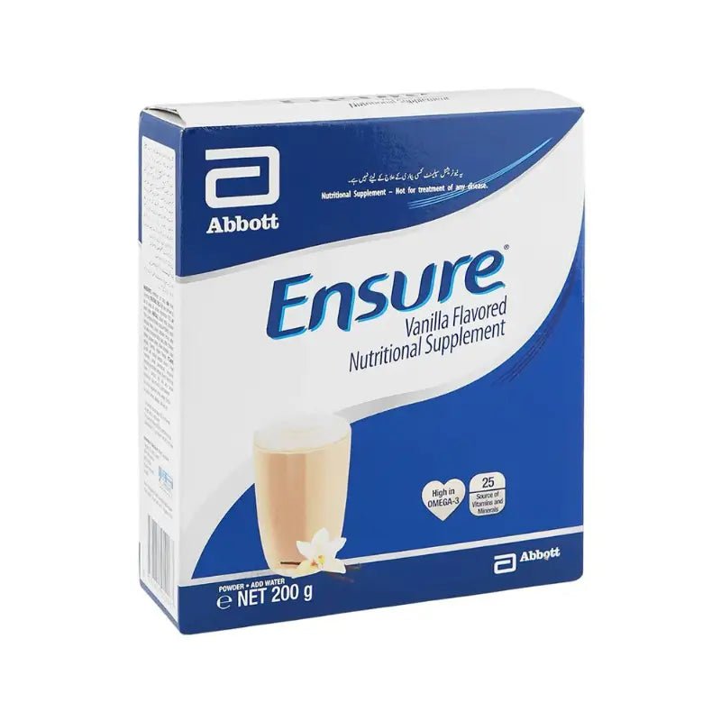 ENSURE POWDER 200GM VANILA SOFTPACK 1'S