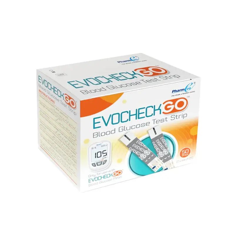 EVOCHECK GO GLUCO STRIPS 2X25'S