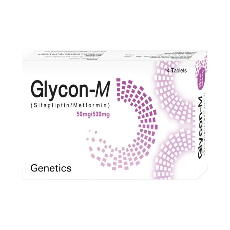 GLYCON-M 50MG/500MG TABLETS 2X7'S