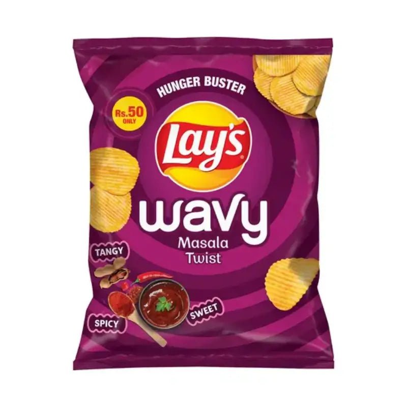 LAYS WAVY MASALA TWIST 31G 1'S