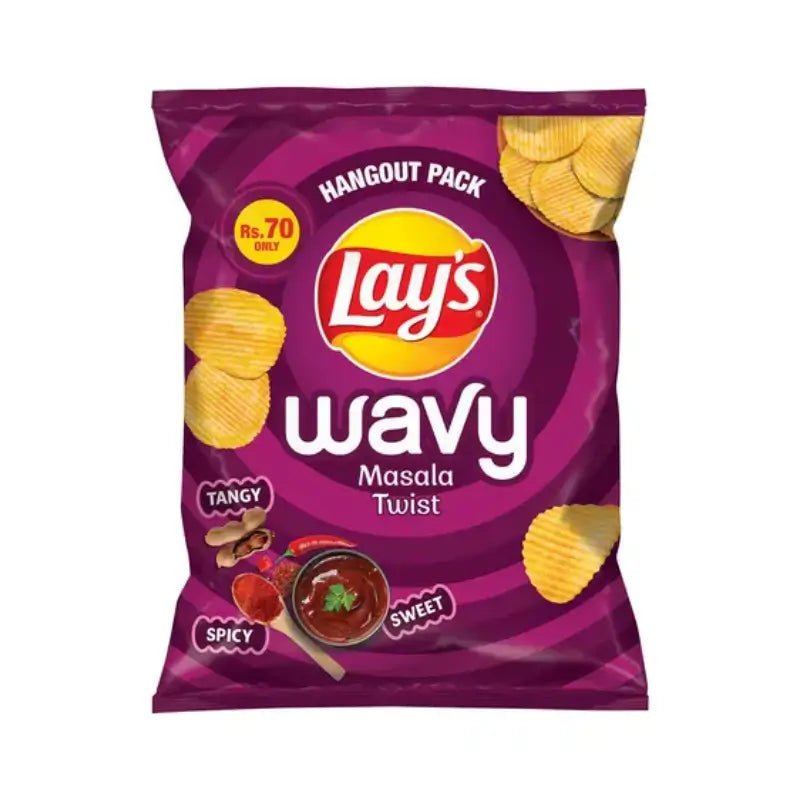 LAYS WAVY MASALA TWIST 45G  1S