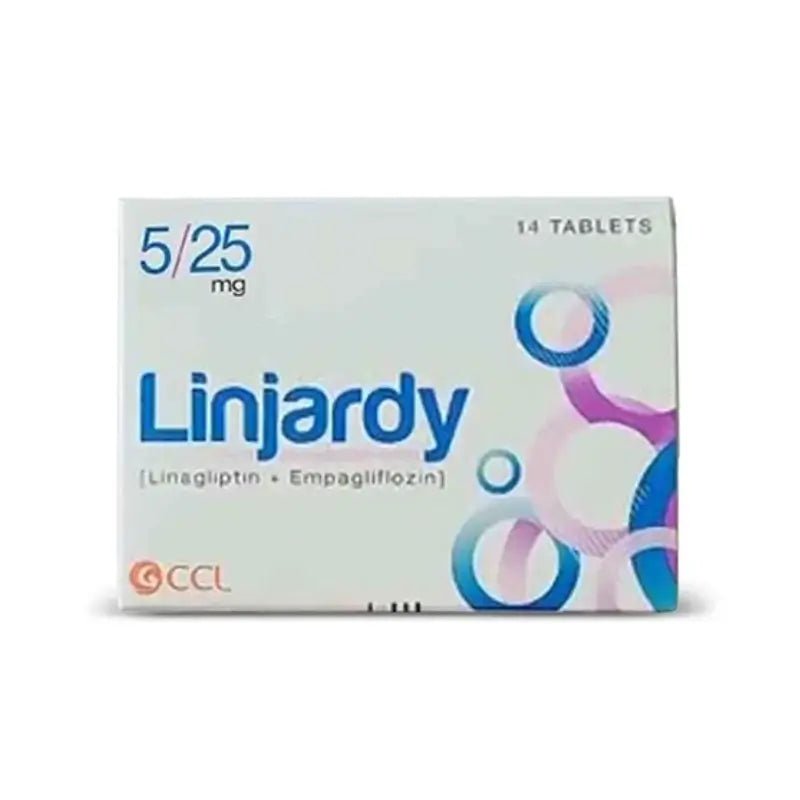 LINJARDY 5MG/25MG TABLETS 2X7'S