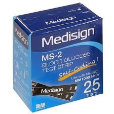 MEDISIGN TEST STRIP 50S