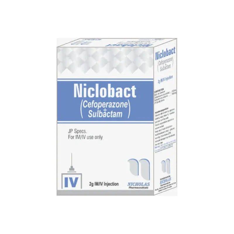 NICLOBACT 2GM INJECTION 1'S