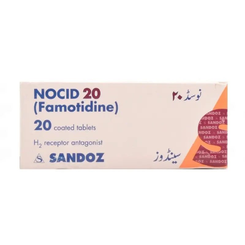 NOCID 20MG TABLET 2X10'S