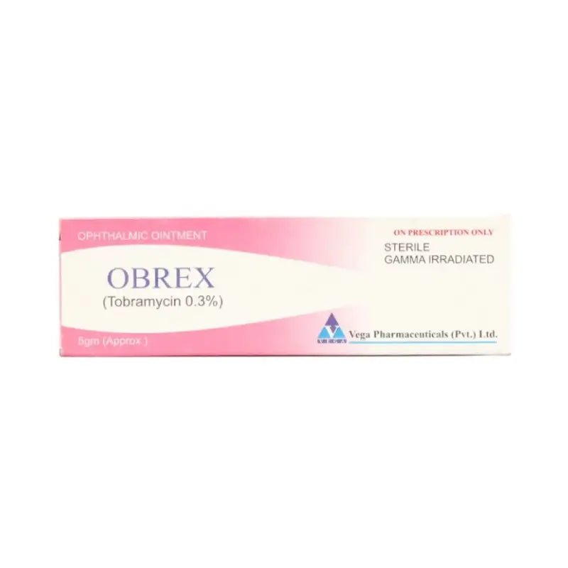 OBREX EYE OINTMENT 5GM 1'S