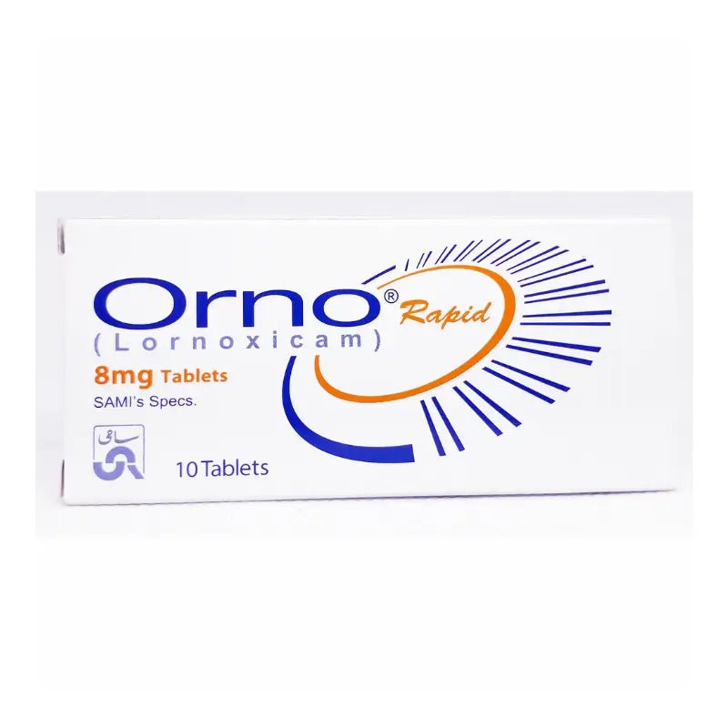 ORNO RAPID 8MG TABLETS 2X10'S