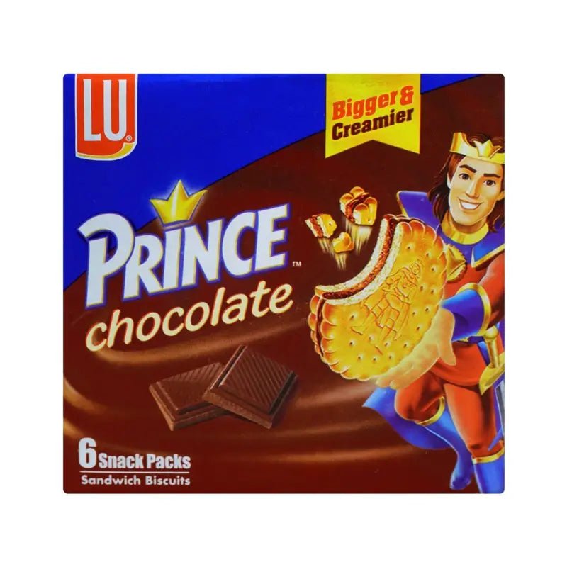 PRINCE CHOCOLATE SNACK PACKS 1X6'S