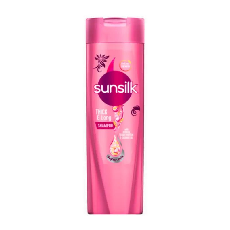 SUNSILK PINK THICK & LONG SHAMPOO 185ML 1'S