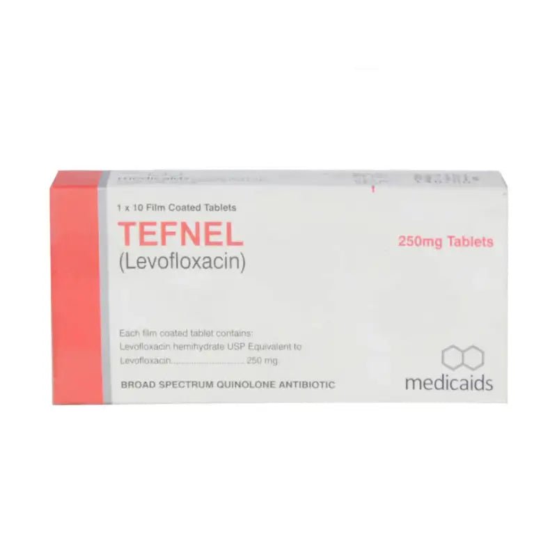 TEFNEL 250MG TABLETS 1X10'S