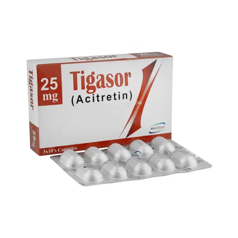 TIGASOR 25MG CAPSULES 3X10'S
