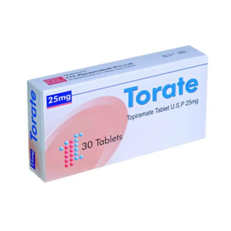 TORATE 25MG TABLETS 3X10'S