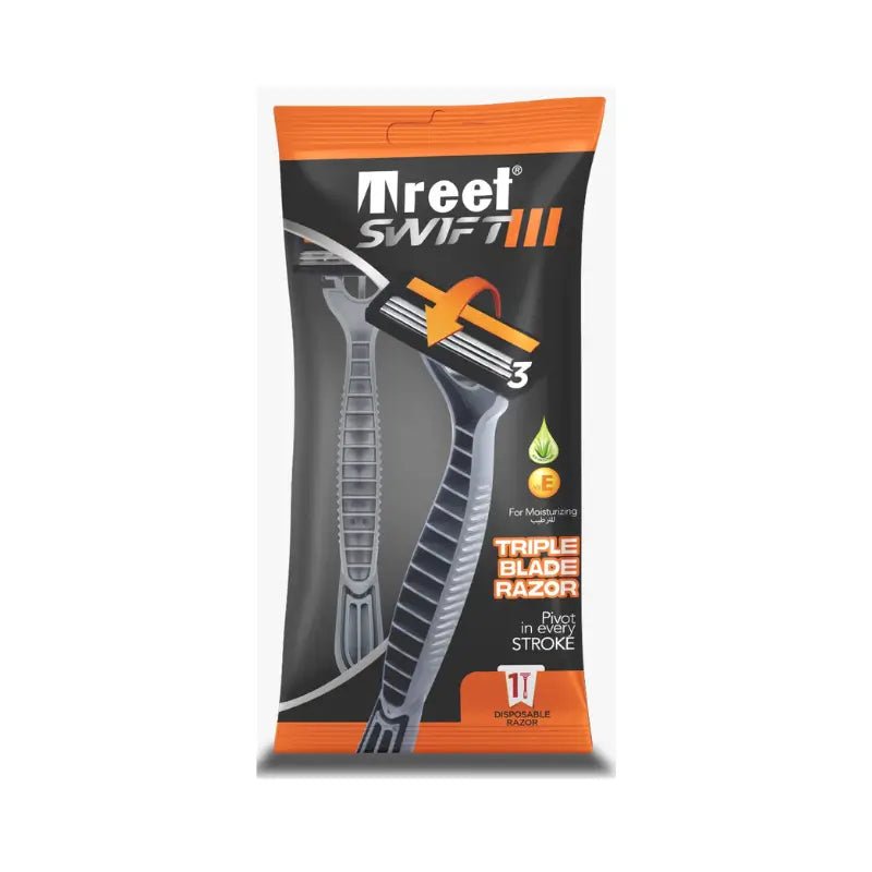 TREET SWIFT III TRIPLE BLADE RAZOR  1'S