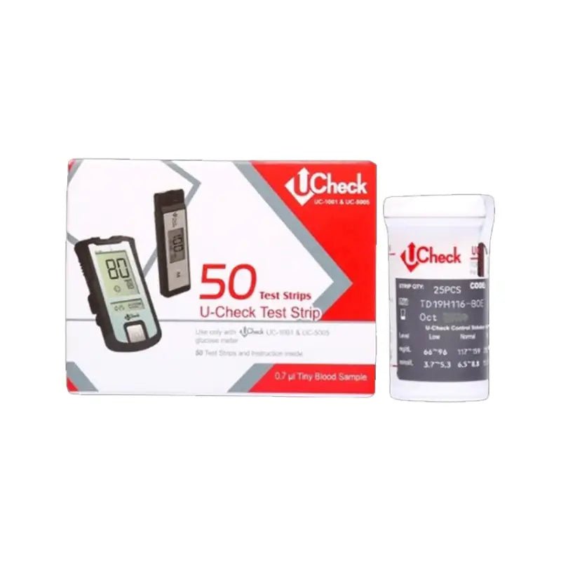 U-CHECK GLUCO STRIP 2X25'S